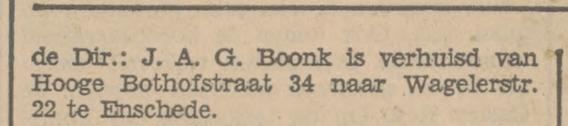 Wagelerstraat 22 J.A.G. Boonk krantenbericht Tubantia 22-6-1928.jpg