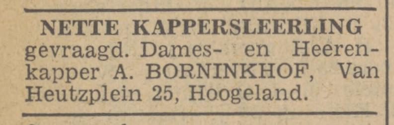 Van Heutzplein 25 A. Borninkhof kapper advertentie Tubantia 21-8-1940.jpg