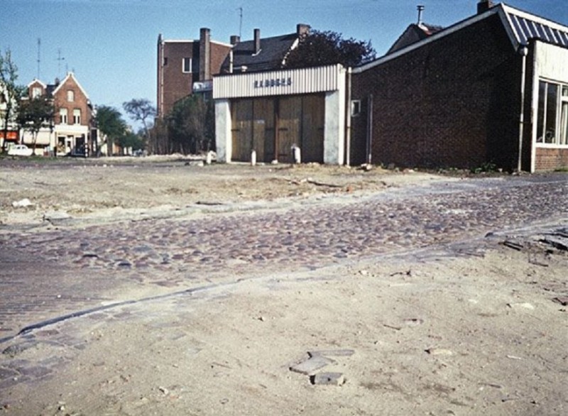 Kortestraat vroeger Korte Getfertstraat veldkeienstraatt 1970.jpg