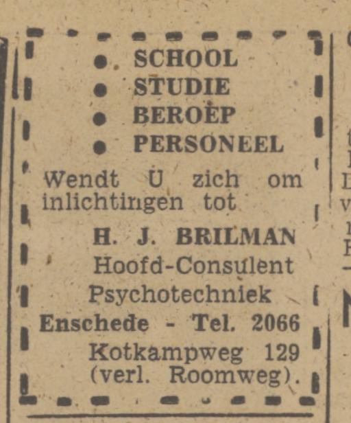 Kotkampweg 129 H.J. Brilman advertentie Tubantia 24-5-1947.jpg