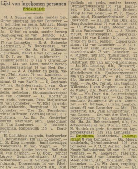 Padangstraat 8 L. Brinksma krantenbericht Tubantia 1-6-1932.jpg