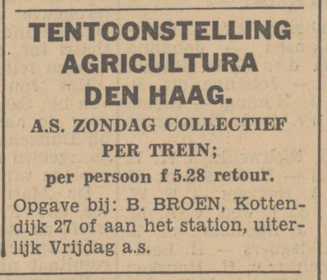 Kottendijk 27 B. Broen advertentie Tubantia 16-1-1935.jpg