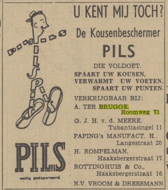 Roomweg 71 A. ter Brugg advertentie Twentsch nieuwsblad 20-11-1942.jpg