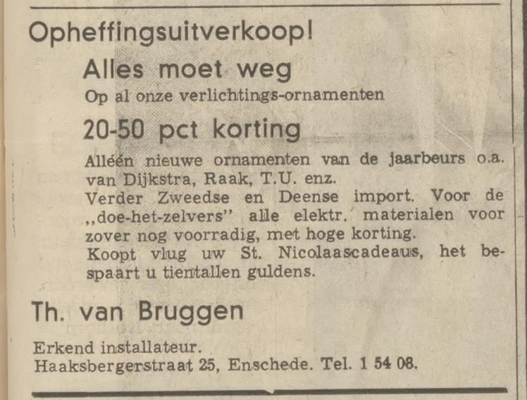 Haaksbergerstraat 25 Th. van Bruggen advertentie Tubantia 26-11-1969.jpg