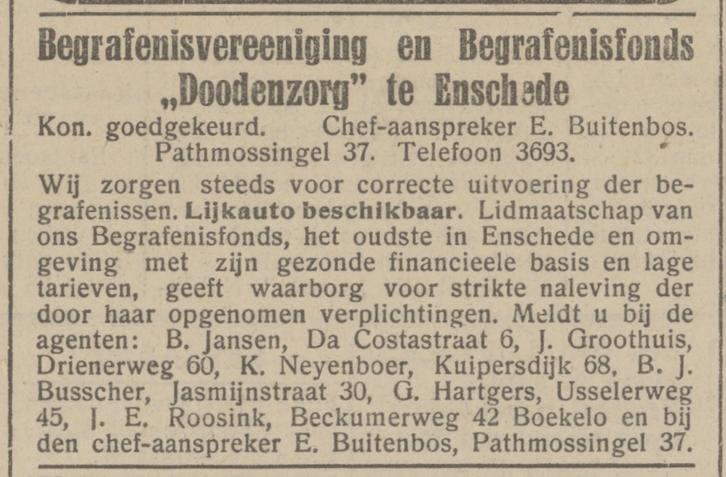 Pathmossingel 37 E. Buitenbos advertentie het Parool 1-8-1945.jpg