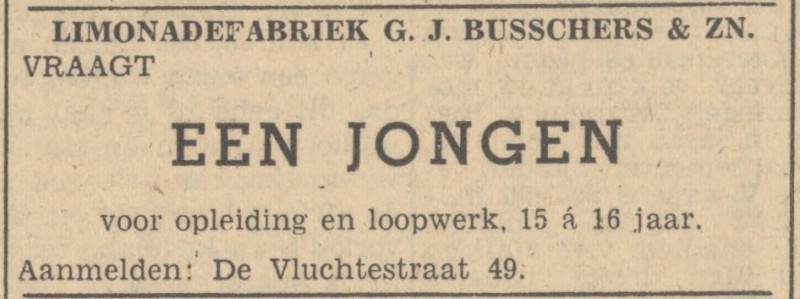 De Vluchtestraat 49 G.J. Busschers limonadefabriek advertentie Tubantia 25-6-1947.jpg