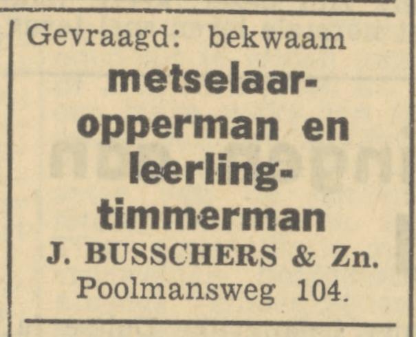 Poolmansweg 104 J. Busschers advertentie Tubantia 11-6-1949.jpg