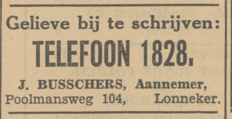 Poolmansweg 104 J. Busschers aannemer advertentie Tubantia 26-8-1931.jpg