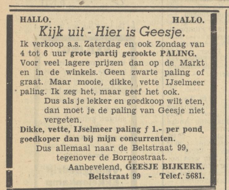 Beltstraat 99 G. Bijkerk advertentie Tubantia 17-6-1949.jpg