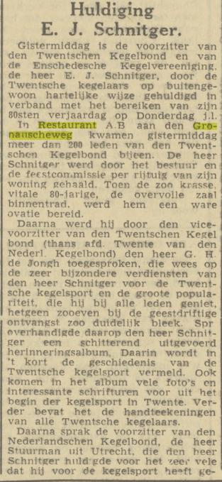 Gronauseweg Restaurant A.B. krantenbericht Twentsch nieuwsblad 20-12-1943.jpg