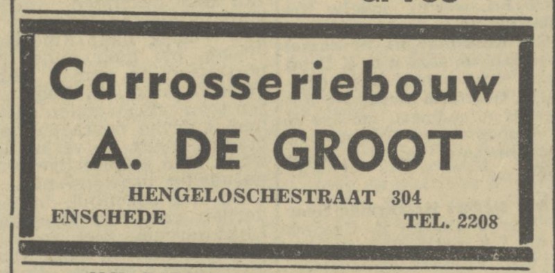 Hengelosestraat 304 Carosseriebouw A. de Groot advertentie Tubantia 19-10-1946.jpg