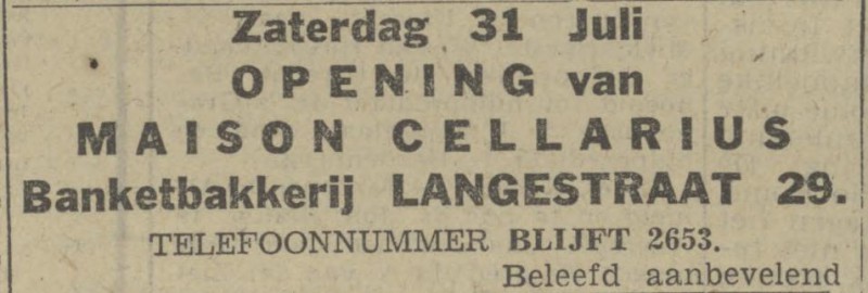 Langestraat 29 Maison Cellarius advertentie Twentsch nieuwsblad 29-7-1943.jpg