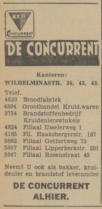 Usselerweg 1 De Concurrent advertentie Tubantia 10-4-1941.jpg
