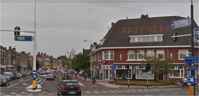 Haaksbergerstraat hoek Getfertsingel - Apotheek Wooldrik.JPG