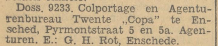 Pyrmontstraat 5a Copa krantenbericht Tubantia 22-2-1933.jpg