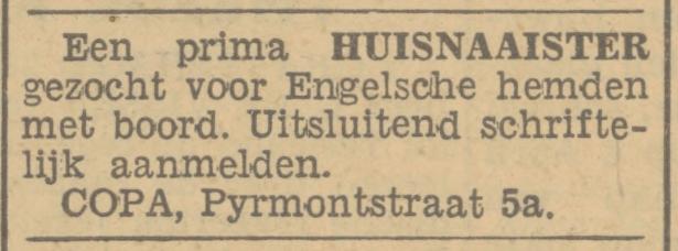 Pyrmontstraat 5a Copa advertentie Tubantia 22-2-1933.jpg