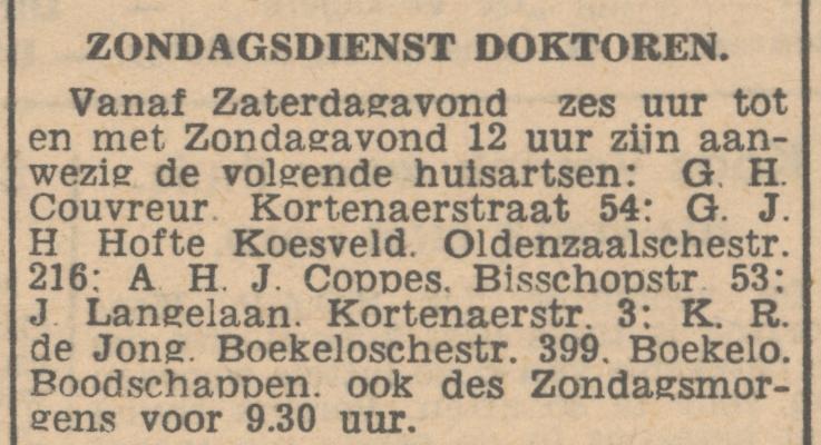 Kortenaerstraat 54 G.H. Couvreur krantenbericht Het Vrije Volk 2-6-1945.jpg