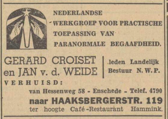 Haaksbergerstraat 119 Gerard Croiset advertentie Tubantia 23-11-1949.jpg
