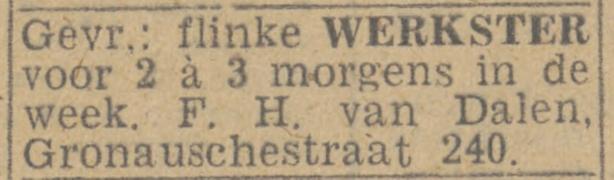 Gronausestraat 240 F.H. van Dalen  advertentie Twentsch nieuwsblad 5-4-1944.jpg
