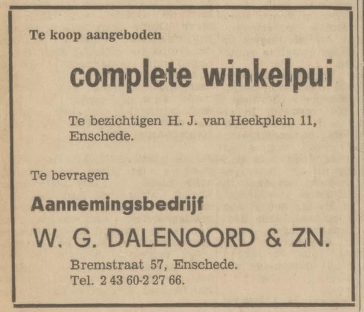 Bremstraat 57 W.G. Dalenoord advertentie Tubantia 6-9-1969.jpg