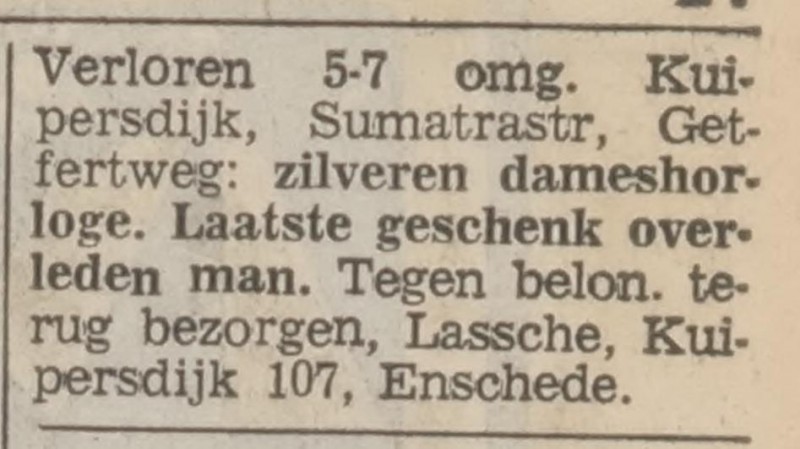 Kuipersdijk 107 Lassche advertentie Tubantia 7-7-1973.jpg