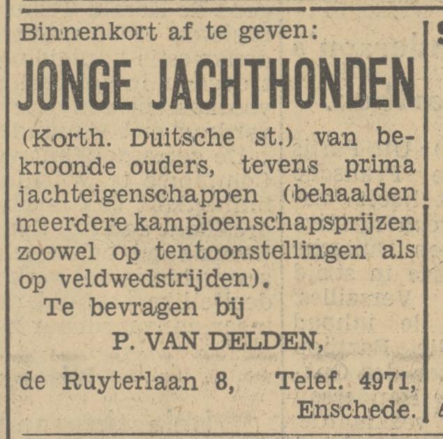 De Ruyterlaan 8 P. van Delden advertentie Tubantia 11-5-1934.jpg