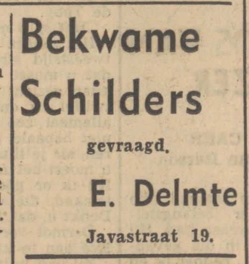 Javastraat 19 E. Delmte advertentie Tubantia 21-4-1947.jpg