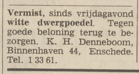 Binnenhaven 44 K.H. Denneboom advertentie Tubantia 28-8-1967.jpg