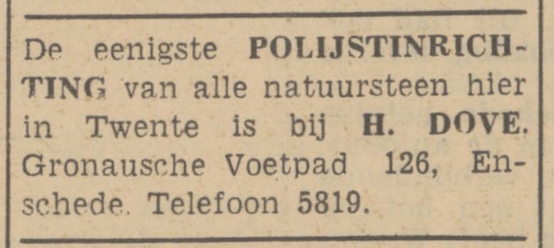 Gronausevoetpad 126 H. Dove advertentie Tubantia 20-1-1940.jpg