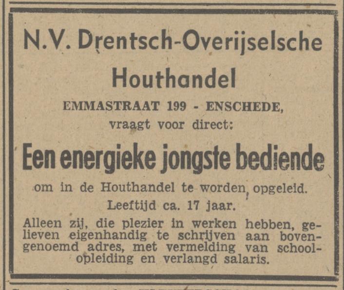 Emmastraat 199 Drentsch Overijsselsche Houthandel advertentie Tubantia 2-2-1948.jpg