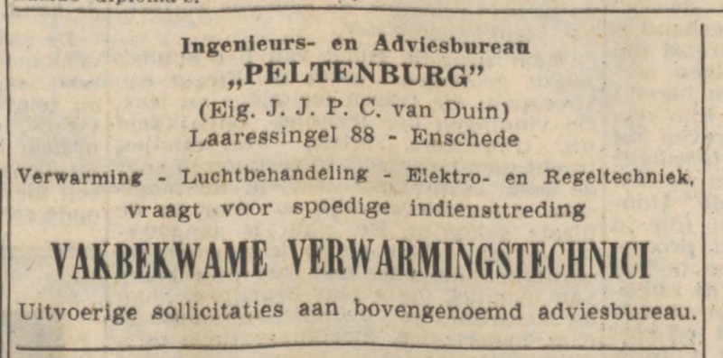 Laaressingel 88 J.J.P.C. van Duin advertentie De Volkskrant 6-10-1956.jpg