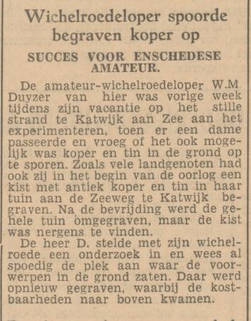 W.M. Duyzer krantenbericht Tubantia 19-8-1948.jpg