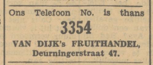 Deurningerstraat 47 Van Dijk's Fruithandel advertentie Tubantia 27-2-1933.jpg