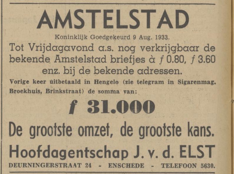 Deurningerstraat 24 J. v.d. Elast advertentie Tubantia 21-11-1939.jpg