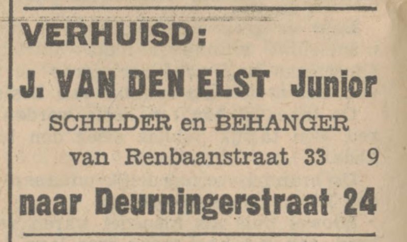 Deurningerstraat 24 J. van den Elst advertentie Tubantia 23-8-1930.jpg