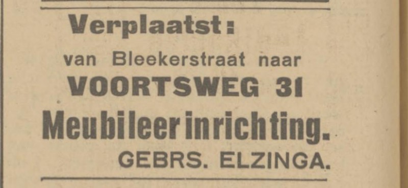 Voortsweg 31 Gebr. Elzinga advertentie Tubantia 1-12-1924.jpg