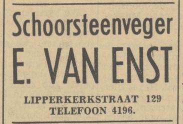 Lipperkerkstraat 129 E. van Enst schoorsteenveger advertentie Tubantia 29-4-1939.jpg