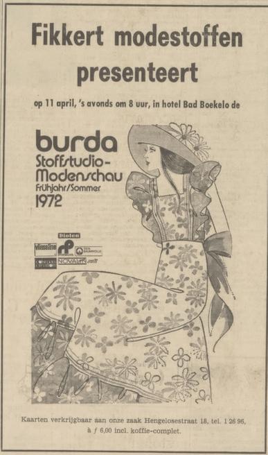 Hengelosestraat 18 Fikkert modestoffen advertentie Tubantia 5-4-1972.jpg