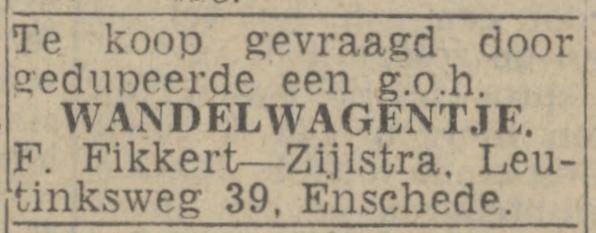 Leutinksweg 39 F. Fikkert-Zijlstra advertentie Twentsch nieuwsblad 8-5-1944.jpg