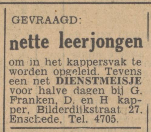 Bilderdijkstraat 27 G. Franken advertentie Tubantia 21-8-1947.jpg
