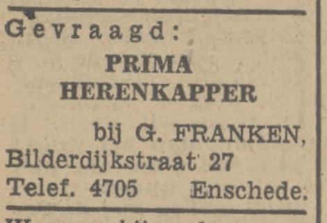 Bilderdijkstraat 27 G. Franken advertentie Tubantia 23-12-1947.jpg