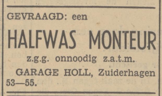 Zuiderhagen 53-55 Garage Holl advertentie Tubantia 25-5-1937.jpg