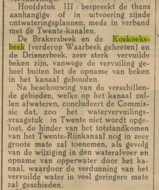 Koekoeksbeek en Brakersbeek krantenbericht Tubantia 14-7-1928.jpg