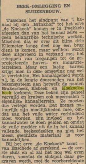 Koekoeksbeek en Brakersbeek krantenbericht Tubantia 12-11-1932.jpg