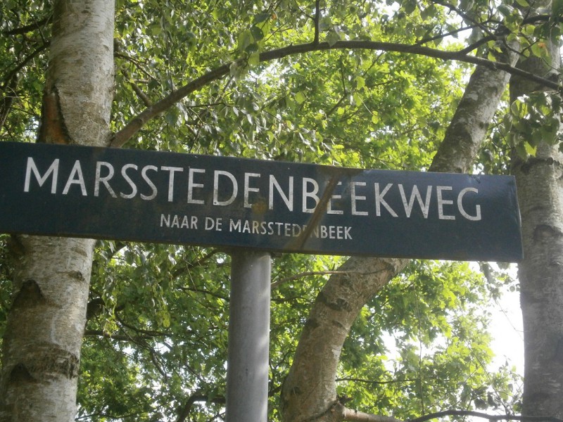 Marsstedenbeekweg straatnaambord.JPG