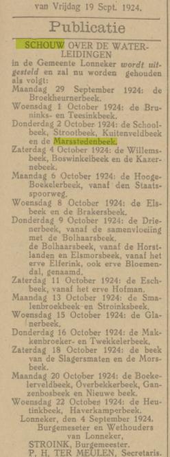 Marsstedenbeek schouw krantenbericht Tubantia 19-9-1924.jpg