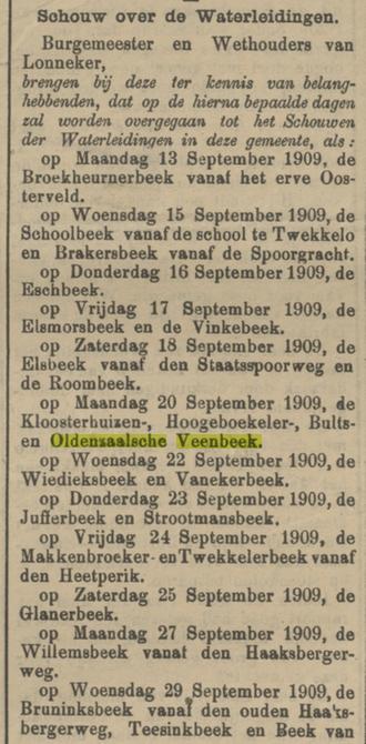 Oldenzaalsche Veenbeek krantenbericht Tubantia 9-9-1909.jpg