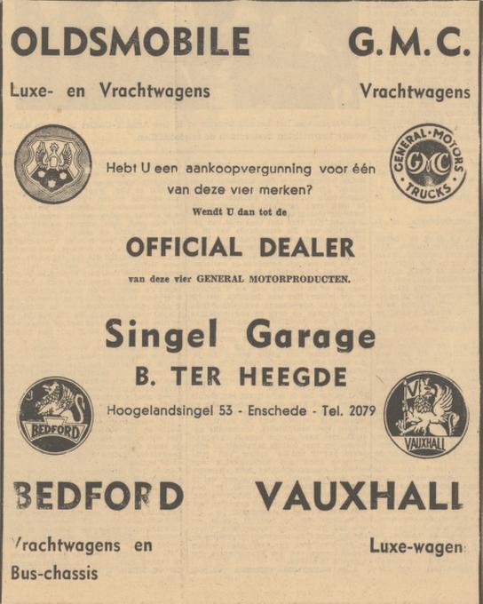 Hogelandsingel 53 Singel Garage B. ter Heegde advertentie 19-2-1947.jpg