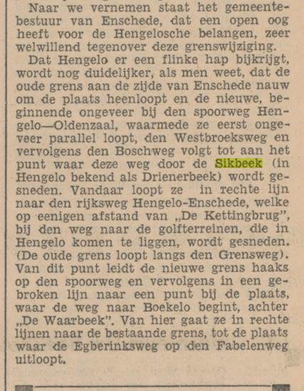 Sikbeek in Hengelo bekend als Drienerbeek krantenbericht 4-1-1936.jpg