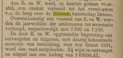 Sikbeek Buurtschap Driene  krantenbericht 1-10-1890.jpg